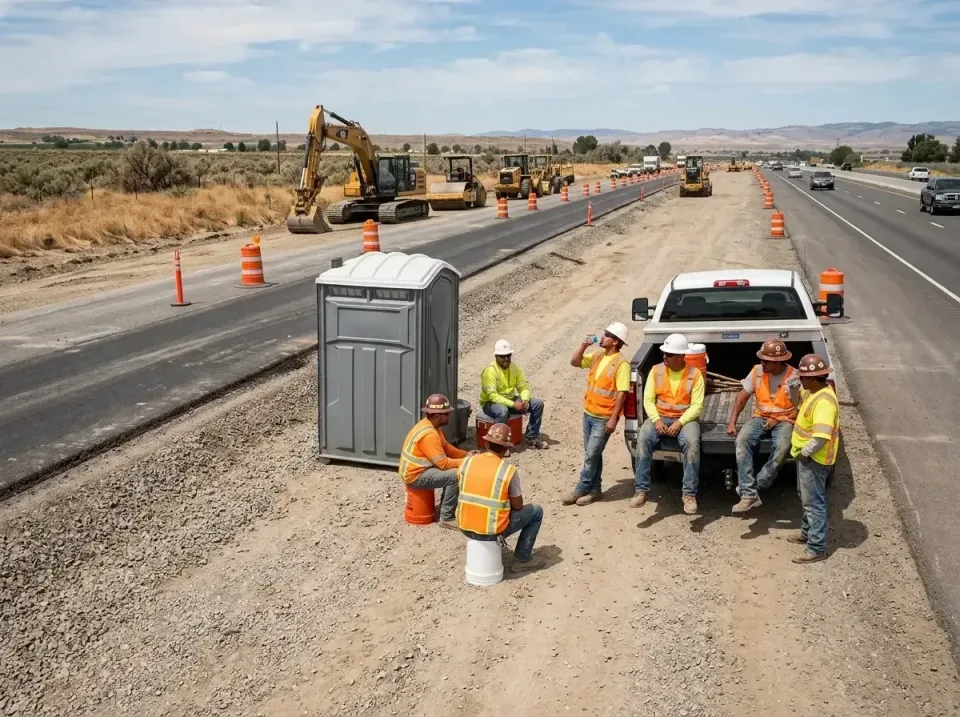 highway-road-construction-crew-007 — frequently asked questions, Porta Potty and Restroom Rentals in Ahtanum, WA